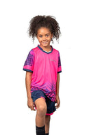 PAIRFORMANCE Boys' Soccer Jerseys Sports Team Training Uniform Age 4-12 Boys-Girls Youth Shirts and Shorts Set Indoor Soccer