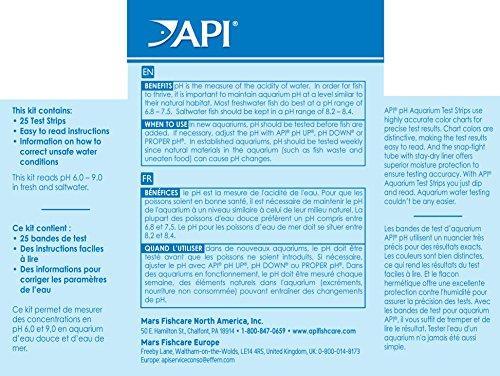 API TEST STRIPS Freshwater and Saltwater Aquarium Test Strips