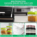 Malaha Vacuum Sealer Machine, Automatic Vacuum Packing Machine, Compact Food Sealer Vacuum For Food Preservation