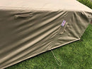 Dola Large Outdoor Sofa Sectional Cover Square Waterproof Heavy Duty Measuring 126-Inches, Patio Furniture Cover In Beige