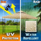 Replacement 10'X10'Gazebo Canopy top Patio Pavilion Cover Sunshade plyester Double Tiers-Taupe