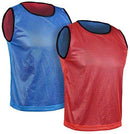 Athllete Reversible Mesh Pack of 6 Basketball Jerseys Lacrosse Top Tank Adult Teen Youth Kids Team Sports Scrimmage Vest