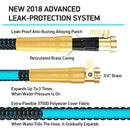2018 Expandable Garden Hose 50Ft Extra Strong - Brass Connectors with Protectors 100% No-Rust & Leak, 9-Way Spray Nozzle - Best Water Hose for Pocket Use - 100% Flexible Expanding up to 50 ft by The Best Industries