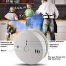 Combination Smoke and Carbon Monoxide Detector Gas Detection Alarm,WJZXTEK Voice Warning Carbon Detector Alarm Clock, Electronic Equipment, Power Detection Equipment, Battery Operated