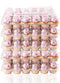 (5 Pack) Fill'nGo Carrier Holds 24 Standard Cupcakes - Ultra Sturdy Cupcake Boxes | Tall Dome Detachable Lid | Clear Plastic Disposable Containers | Storage Tray | Travel Holder | Also Regular Muffins