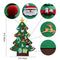 YISUGAR 3ft DIY Felt Christmas Tree Set + 26pcs Detachable Ornaments, Wall Hanging Xmas Gifts for Christmas Decorations