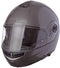 LS2 Helmets Strobe Solid Modular Motorcycle Helmet with Sunshield (Gunmetal, XX-Large)