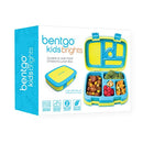 Bentgo Kids Brights – Leak-Proof, 5-Compartment Bento-Style Kids Lunch Box – Ideal Portion Sizes for Ages 3 to 7 – BPA-Free and Food-Safe Materials (Citrus Yellow)