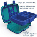Bentgo Kids Prints (Unicorn) - Leak-Proof, 5-Compartment Bento-Style Kids Lunch Box - Ideal Portion Sizes for Ages 3 to 7 - BPA-Free and Food-Safe Materials
