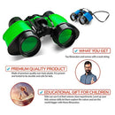 Kicko 12 Toy Binoculars with Neck String 3.5" x 5" - Novelty Binoculars for Children, Sightseeing, Birdwatching, Wildlife, Outdoors, Scenery, Indoors, Pretend, Play, Props, and Gifts.