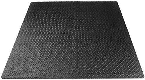 ProsourceFit Puzzle Exercise Mat, EVA Foam Interlocking Tiles, Protective Flooring for Gym Equipment and Cushion for Workouts