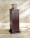 Southern Enterprises Media Storage Pedestal - Cherry