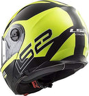 LS2 Helmets Strobe Solid Modular Motorcycle Helmet with Sunshield (Gunmetal, XX-Large)