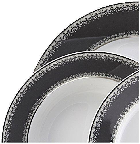 Mikasa 5224199 Platinum Crown 40-Piece Dinnerware Set, Service for 8