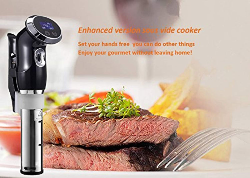 Upgraded Aobosi SV-8001Sous Vide Thermal Immersion Water Circulator Cooker At Home With Precise Temperature&Accurate Timer Function,Digtal Touch-Screen LCD Display,Stainless Steel Stick