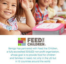 Bentgo Kids Prints (Unicorn) - Leak-Proof, 5-Compartment Bento-Style Kids Lunch Box - Ideal Portion Sizes for Ages 3 to 7 - BPA-Free and Food-Safe Materials