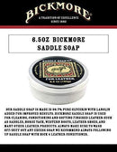 Bickmore Saddle Soap Plus - Leather Cleaner & Conditioner with Lanolin - Restorer, Moisturizer, and Protector