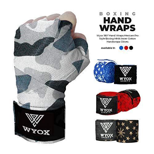 Wyox Hand Wraps Mexican Bandages Boxing Fist Inner Gloves Muay Thai MMA