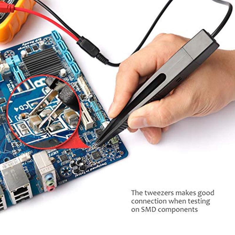 Micsoa MICTL-038 Premium Test Leads Set, Digital Multimeter Leads Kit Multimeter Probes Electronic Multimeter Test Leads with Alligator Clips Set of 20