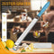 Zester Grater - Parmesan Cheese, Lemon, Chocolate, Ginger, Garlic, Nutmeg, Vegetables, Fruits - Soft Touch Handle - Dishwasher Safe, Sapphire
