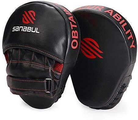 Sanabul Essential Curved Boxing MMA Punching Mitts