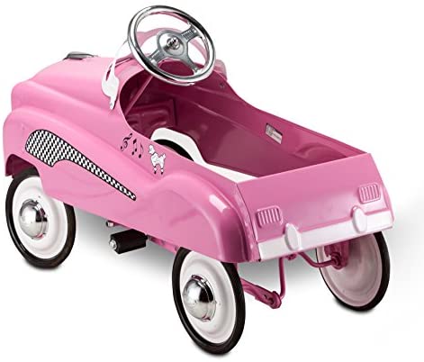 Instep Kids Toy Pedal Car, Toddler Push and Ride On Toy, Street Rod