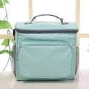 Lunch Bag Adult Lunch Box,Reusable Insulated Lunch Bag For Men & Women, Large Cooler Tote Bag With Leakproof Liner,for Family Outdoor Travel Picnic (color : Blue)