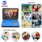 WONNIE 12.5 Inch Portable DVD Player with 4 Hour Rechargeable Battery,10.5" Swivel Screen, USB/SD Slot (BLUE)