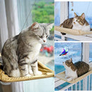 Allan Wendling (Patent) Cat Bed, Cat Window Perch Window Seat Hammock Cats Space Saving Suction Cups Design with 1Pc Cat Toy 2Pcs Extra Replaceable Suction Cups All Around 360° Sunbath Holds Up to 50lbs