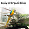 MwaBaiTx Natural Parrot Perch Set, Bird Chewing Toys Bird Perch Bird Stand Bird Cage Accessories