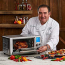 Emeril Lagasse Power Air Fryer 360 Max XL Family Sized Better Than Convection Ovens Replaces a Hot Air Fryer Oven, Toaster Oven, Rotisserie, Bake, Broil, Slow Cook, Pizza, Dehydrator & More. Emeril Cookbook. Stainless Steel. (MAX 15.6” 19.7” x 13”)