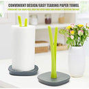 Standing Paper Towel Holder Countertop or Toilet Paper Holder with Weighted Base - Modern Simplicity Design - SILIVN