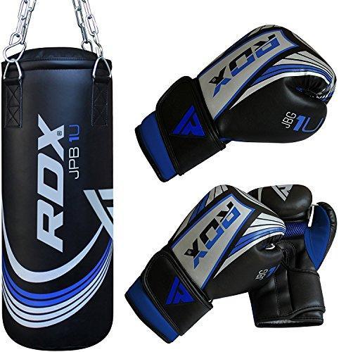 RDX Kids Heavy Boxing 2FT Punching Bag UNFILLED MMA Punching Training Gloves Kickboxing