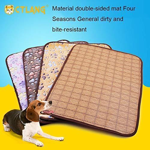 Cooling Mat Self Cooling Pad Pressure Activated Comfort Cooler Non-Toxic Gel Mat for Dogs and Cats for Outdoor Bed Crate