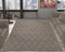 Ottomanson Jardin Collection sisal Area Rug, 5'3""X7'3"", Grey Trellis