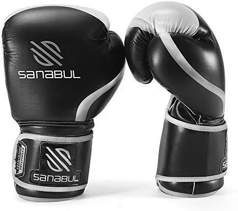 Sanabul Essential Gel Boxing Kickboxing Punching Bag Gloves