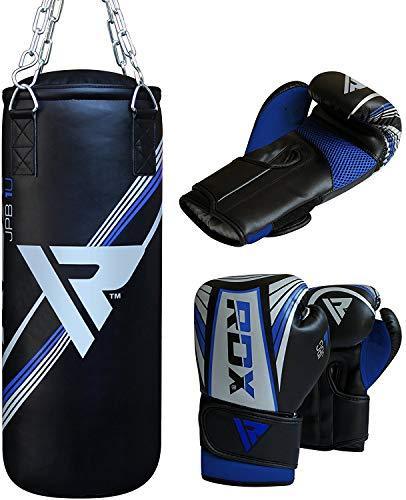 RDX Kids Heavy Boxing 2FT Punching Bag UNFILLED MMA Punching Training Gloves Kickboxing