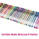 Gel Pens Set for Girls - Ideal Arts & Crafts Kit - Great Birthday Present Gift for Girls of All Ages