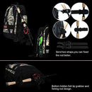 Fiblink Fishing Tackle Backpack Large Waterproof Tackle Bag Storage Outdoor Shoulder Backpack Cross Body Sling Bag