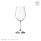 Bormioli Rocco 18oz Red Wine Glasses (Set Of 4): Crystal Clear Star Glass, Laser Cut Rim For Wine Tasting, Lead-Free Cups, Elegant Party Drinking Glassware, Dishwasher Safe, Restaurant Quality