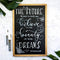 VersaChalk White Liquid Chalk Markers   - for Chalkboard Signs, Blackboards, Glass, Windows (Bold 4 White Markers)