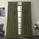 HPD Half Price Drapes BOCH-LN1857-84-DW Faux Linen Extra Wide Blackout Room Darkening Curtain, 100 X 84, Oatmeal