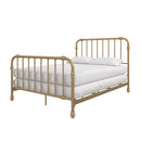 Little Seeds Monarch Hill Wren Metal Twin, Gold Bed