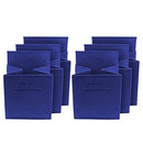 Sorbus Storage Cube Basket Bin, 6 Pack Navy Blue