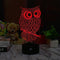 3D Illusion Animal Giraffe Remote Control LED Desk Table Night Light Lamp 7 Color Touch Lamp Kiddie Kids Children Family Holiday Gift Home Office Childrenroom Theme Decoration by HUI YUAN
