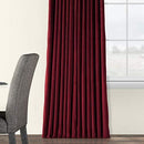 Half Price Drapes VPCH-VET1211-84 Signature Doublewide Blackout Velvet Curtain, Amber Gold, 100 X 84