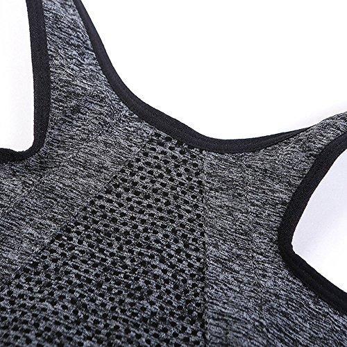 Women's Zip Front Sports Bra Wireless Post-Surgery Bra Active Yoga Sports Bras