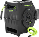 Flexzilla Levelwind Retractable Air Hose Reel, 3/8 in. x 50 ft, Heavy Duty, Lightweight, Hybrid, ZillaGreen - L8305FZ