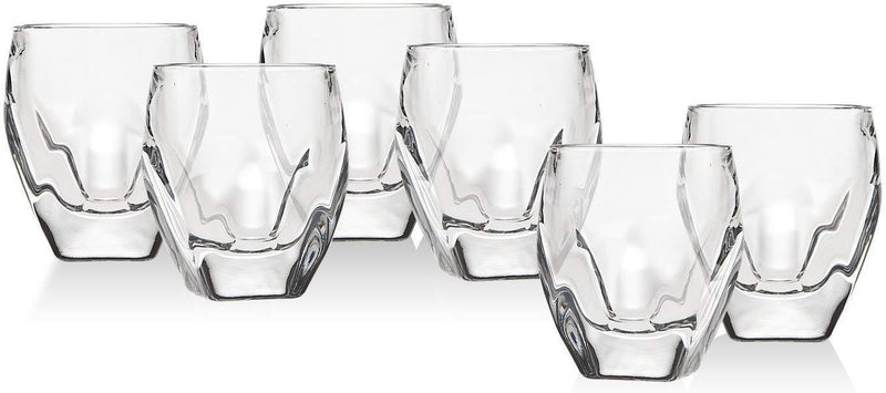 Godinger Dublin Shot Glasses Set of 6 for Vodka 2 oz