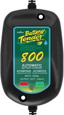 Battery Tender 800 is a SuperSmart Battery Charger that will Constantly Monitor, Charge, and Maintain your Battery. It's Encapsulated and Protected from Moisture by an Electrical Insulation